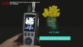 How to Use a PM2.5/10 HCHO CO Air Particle --CEM DT-9881M