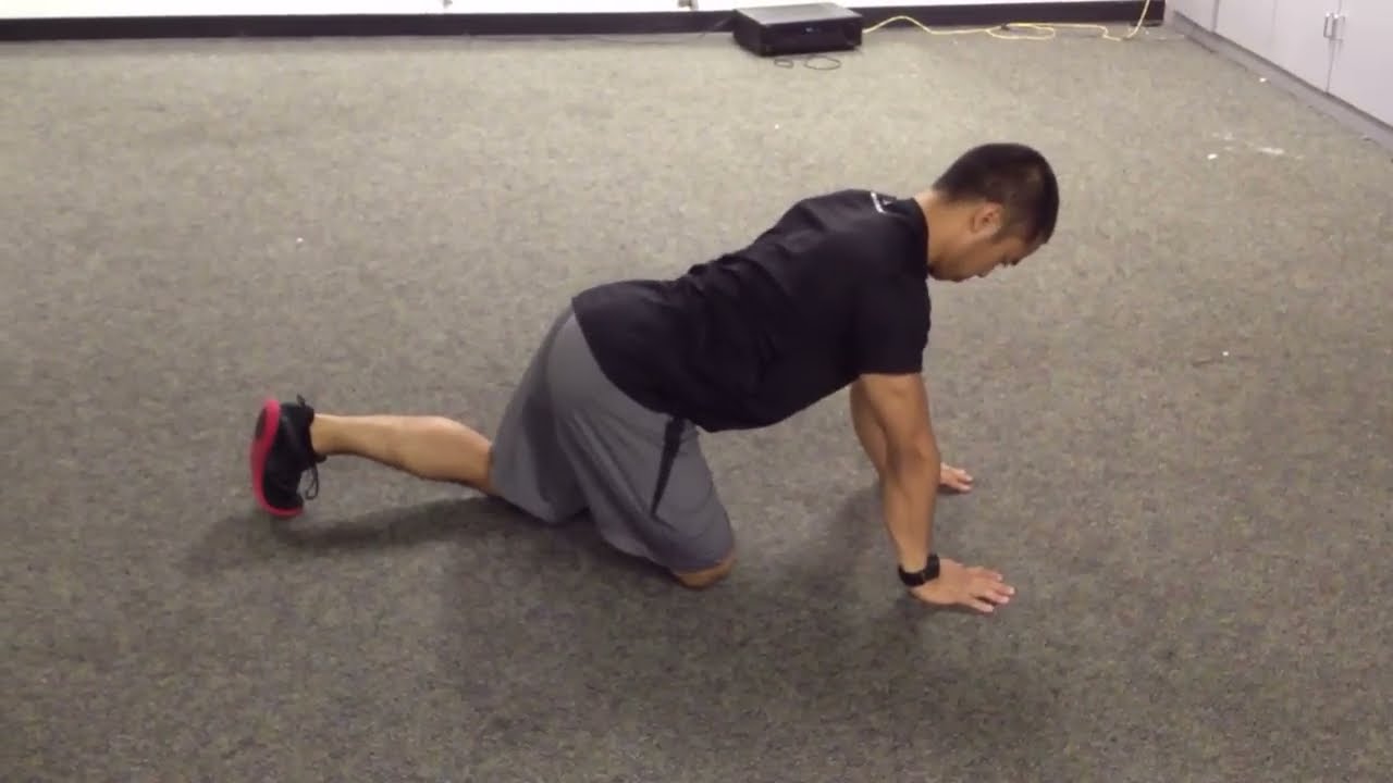 Tight Hips? Try This Exercise Kneeling Glute Mobilization YouTube