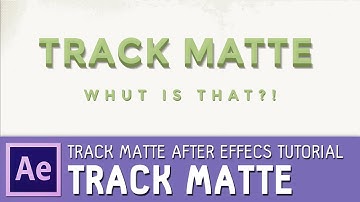 Track Matte After Effects Tutorial | What is that and how to use it?!