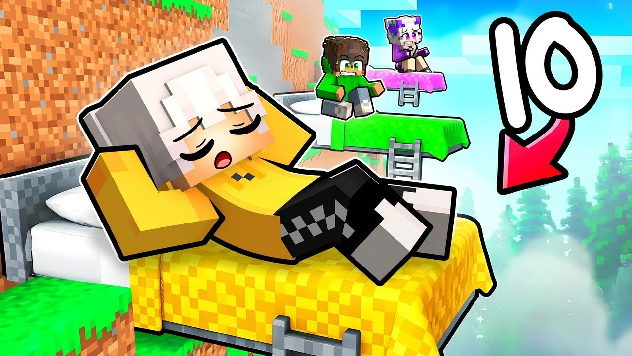 DORMENDO nel LETTO PIÙ PERICOLOSO del MONDO in Minecraft!