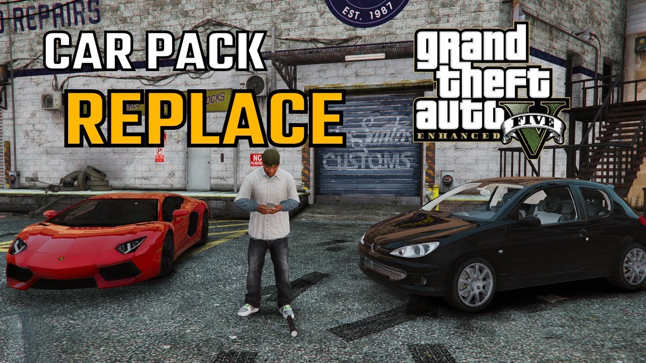 Car Pack Replace para Gta V Enhanced