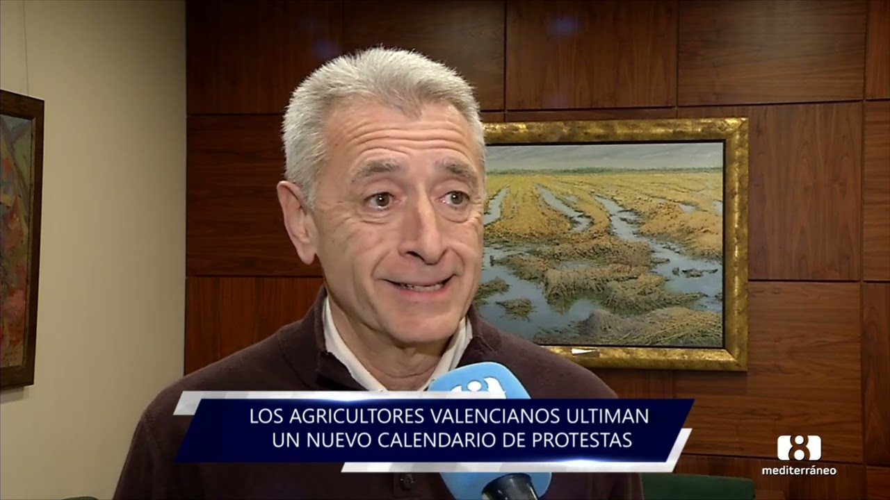 Noticias La 8 entrevista a Jenaro Aviñó acerca de las protestas agrarias por el acuerdo de Mercosur