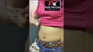 #bellypiercing #dk #body #piercing @dkbodypiercing #kharagpur  9002255570