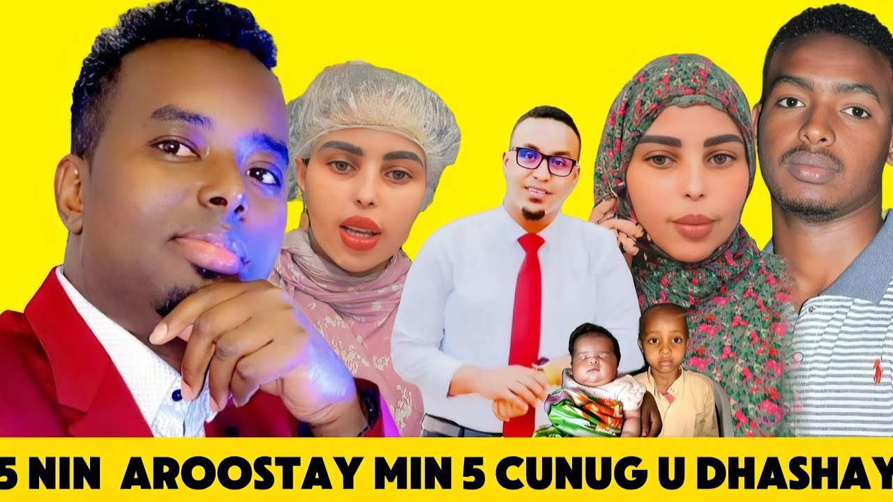 SUBXANALAH: 5 NIN AYEY INTA AROOSTAY MID WALBO ILMO UDHASHAY XOOGNA ISKAGA FURTAY