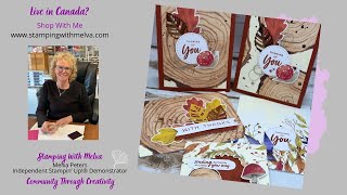 Live with Stamping with Melva - Stampin Up! Paper Pumpkin - Autumn Abundance