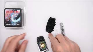 HOW TO INSTALL | JAGUAR / LAND ROVER KEY v1 | Secure-A-Key | Prevents Keyless-GO Theft