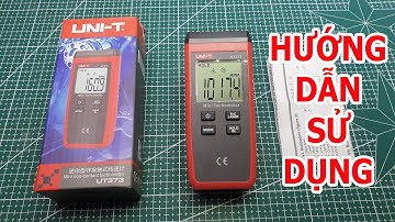 Hướng dẫn chi tiết cách sử dụng máy đo tốc độ điện tử UT373 của hãng UNI-T