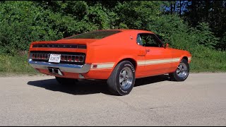 Survivor 1969 Ford Shelby Mustang GT 500 428 CJ Engine in Red & Ride My Car Story with Lou Costabile