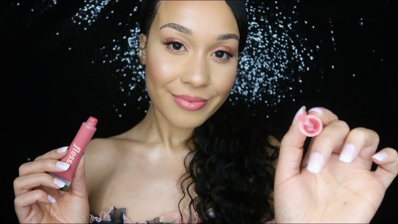 ASMR Lipstick Shop Roleplay Lipstick/Gloss Try on & Swatches W/ Layered Sounds (Personal Attention)