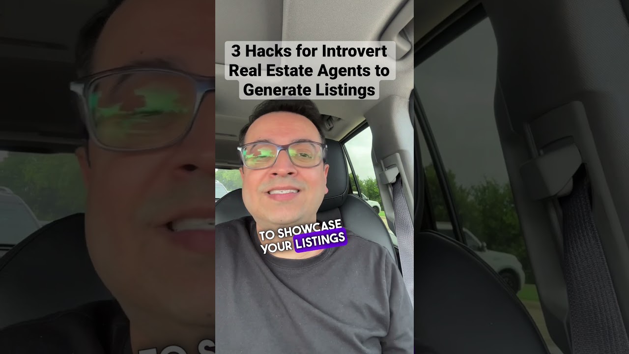 3 Hacks for Introvert Real Estate Agents to Generate Listings