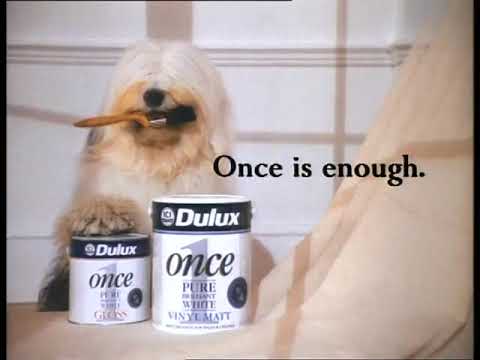 Dulux - Once (1990, UK)