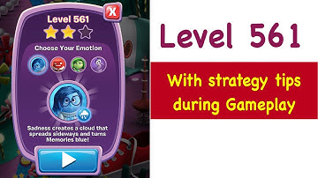Inside Out Thought Bubbles Level 561 Tips and Strategy Gameplay Walkthrough No Boosters