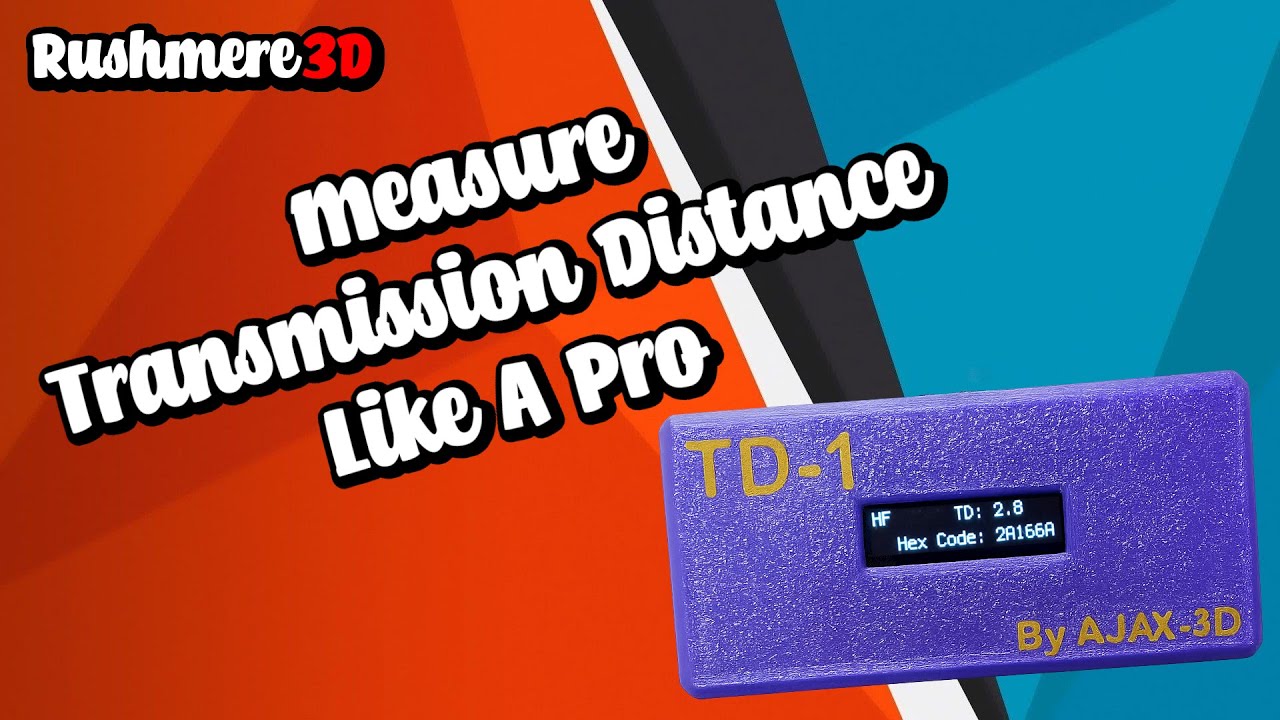 TD-1 Overview - Measure Transmission Distance Like A Pro - YouTube