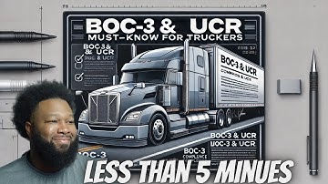 How to get your UCR & BOC-3 in less than 5 minutes | Less than $100 total!? | 2025