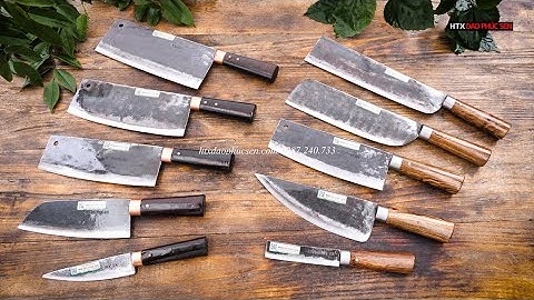 #daophucsen  - 2 Bộ Dao Thông Dụng Nhất Trọng Mọi Gia Đình - Hàng chuẩn của HTX Dao Phúc Sen