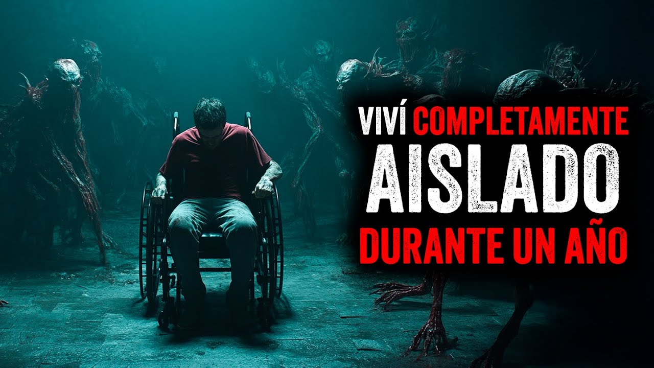Viví COMPLETAMENTE AISLADO durante UN AÑO / Creepypasta
