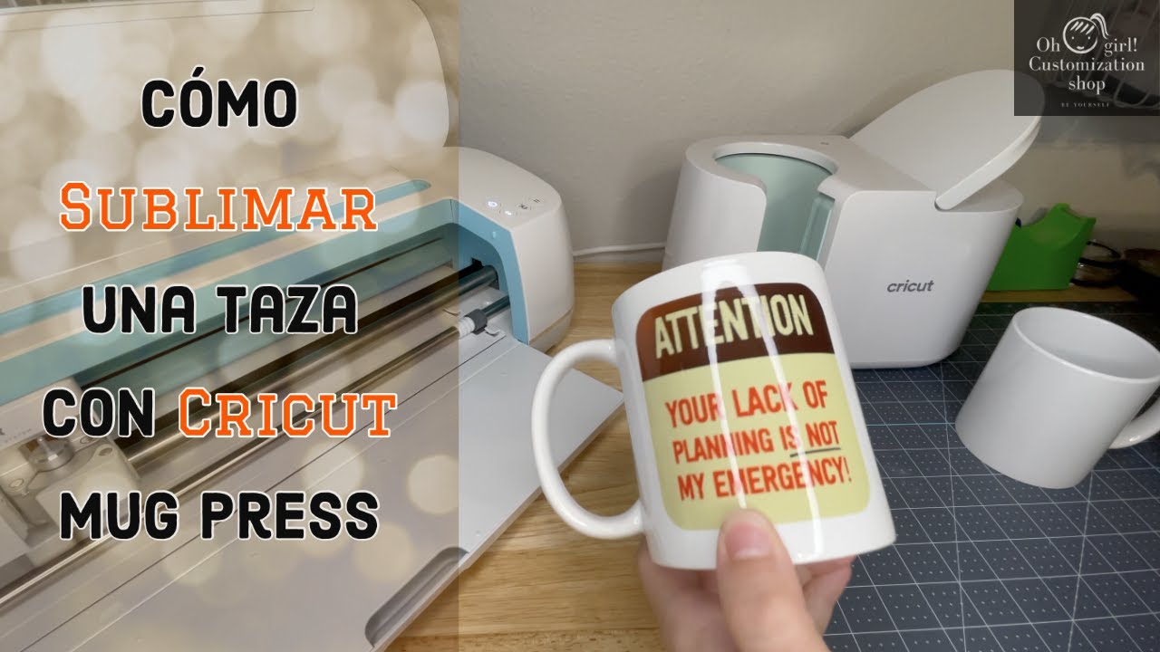 How to use Sublimation on Photo Mugs with Cricut Mug Press 