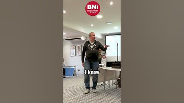 Inviting visitors to BNI while not wearing any pants | BNI Education Slot