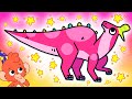 Club Baboo | L is for Lambeosaurus | Learn Dinosaur names and more with Baboo the monkey