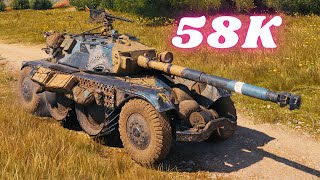 : 58K Spot Damage with Panhard EBR 105 - 20K & EBR 105 - 20.5 & 18K  World of Tanks Replays