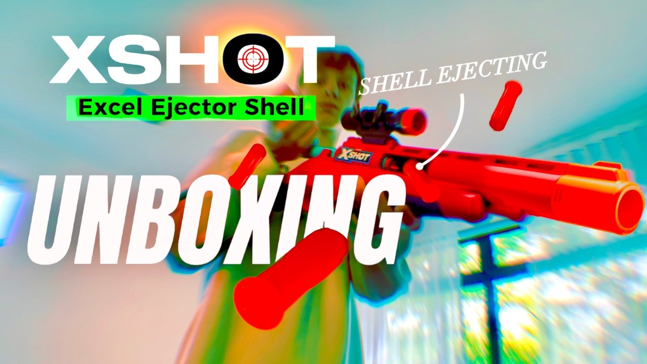 XShot Excel Ejector Shell Unboxing! - YouTube