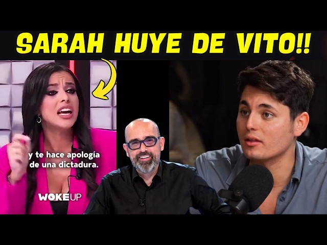 RISTO MEJIDE SE LA LÍA A SARAH SANTAOLALLA “DEBATE CON VITO QUILES”