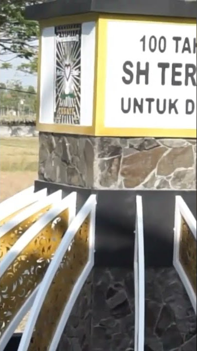 Tugu Satu ABAD TERATE EMAS Untuk DUNIA || PSHT BOJONEGORO