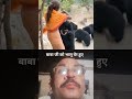@भालुओं को बिस्किट #खिलाते बाबा जी#viral video#trending rail#wild lover#natural and animals#Baba ji#