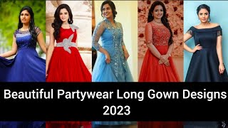 Beautiful ❤️ partywear long gown designs 2023 / maxi dress / New year party dresses