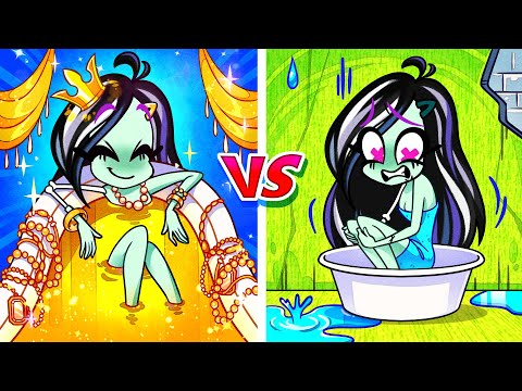Rich Zombie vs Poor Zombie || Awkward Situations by Teen-Z