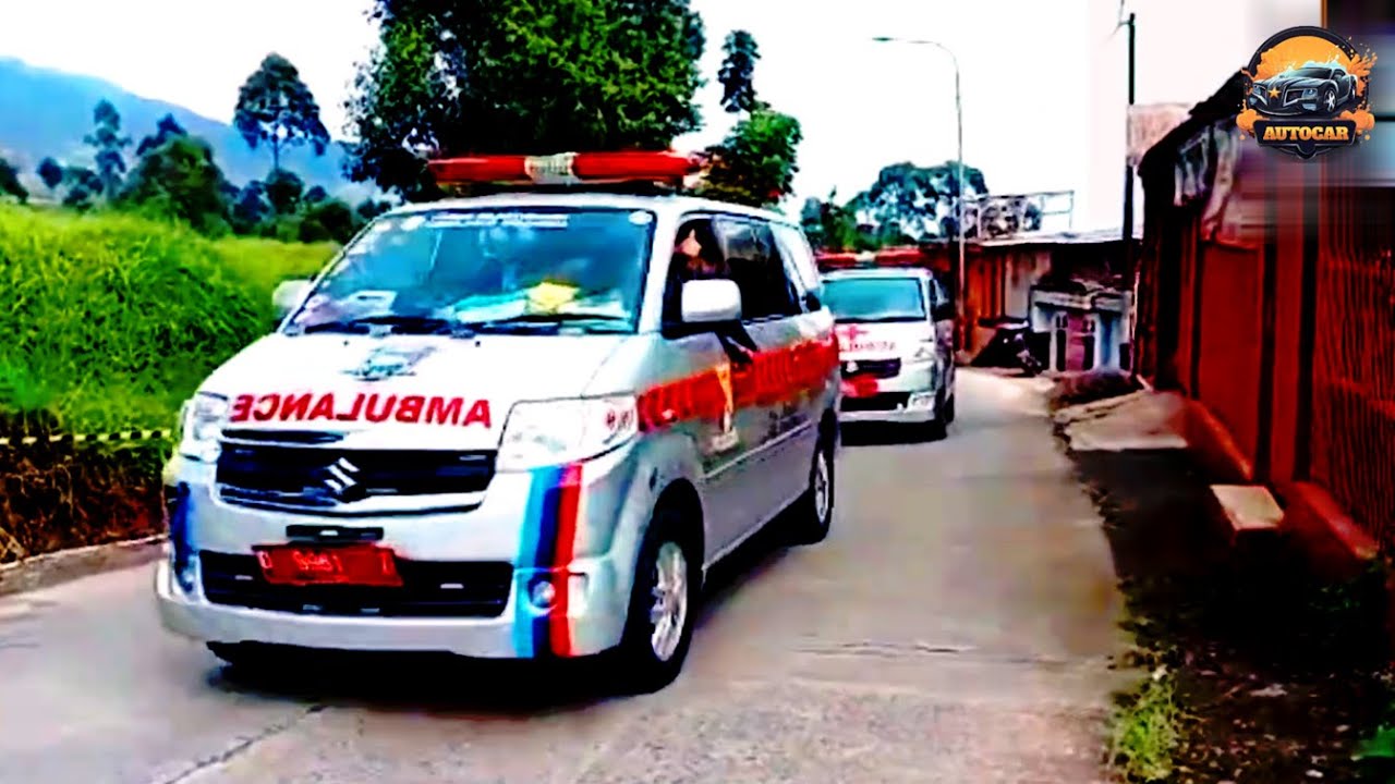 Iring iringan Mobil Ambulance dan Suara Sirene