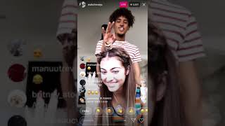 Malu Trevejo Play game truth or dare on Instagram live with her boyfriend