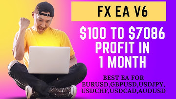 FX EA v6 Forex MT4 EA Jan Month 2024 Back Testing | Best forex robots