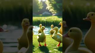 Cute baby duck beautiful dancing🌞👌🥰 II #shorts #duck # duckdance #funny #cute #yt # dancing