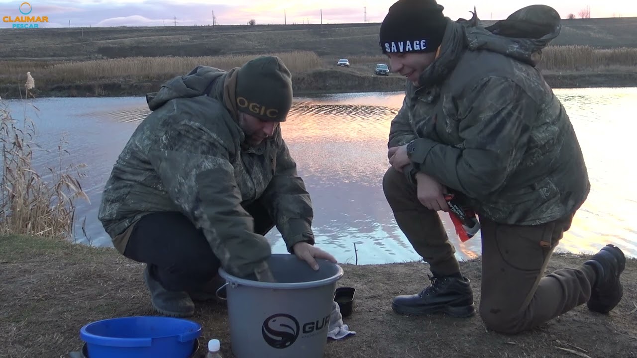 Pescuit la Caras Iarna cu Lanseta Feeder