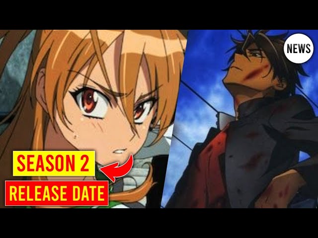 Highschool Of The Dead Season 2 Release Date Latest Update, Still