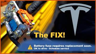 TESLA - Battery Fuse Requires Replacement Soon Warning