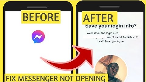 Fix messenger is not responding problem 2023 (messenger not opening)(messenger isn
