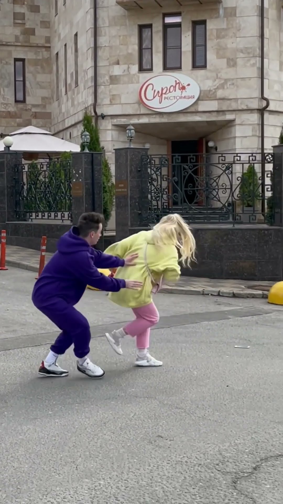 it happened by accident, i was just dancing
