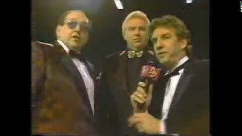 Gorilla Monsoon and Bobby Heenan on Double Dare clip