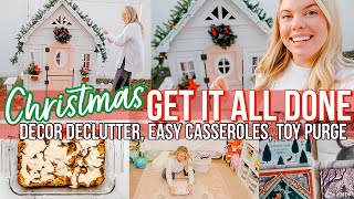 ✨ JOLLY CHRISTMAS GET IT ALL DONE ✨CLEAN WITH ME, DECOR DECLUTTER, + BREAKFAST CASSEROLE RECIPES by Bryannah Kay 806 views 3 years ago 33 minutes