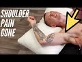 DEEP TISSUE MASSAGE ON SHOULDER