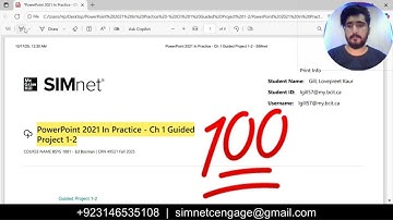 PowerPoint 2021 In Practice - Ch 1 Guided Project 1-2 #Ch 1 Guided Project 1-2 #simnet