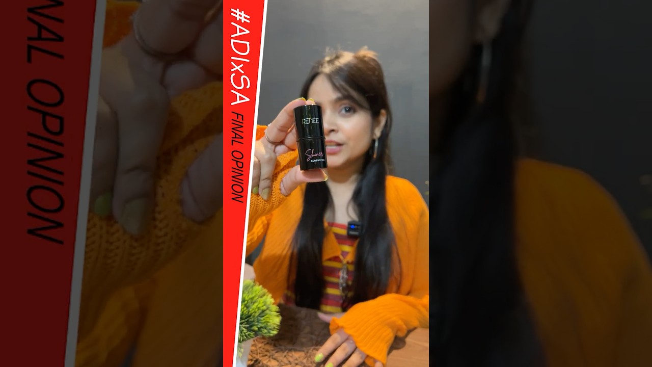 🧚🏻&zwj;♀️Glass Skin on a Budget | RENEE Shiner Gloss Stick! Testing - Hydration, Shine & Real Results