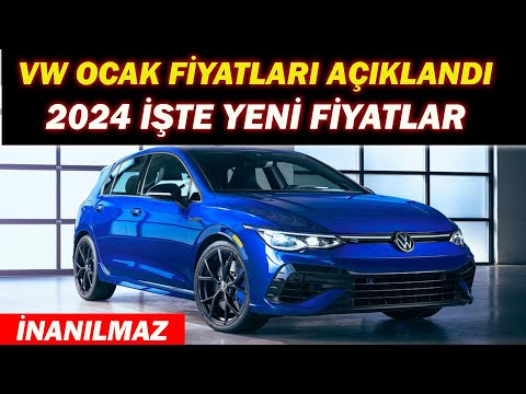 SON DAKİKA|VW OCAK 2024 FİYATLARINI AÇIKLADI|BU AYDA SONUÇ HÜSRAN