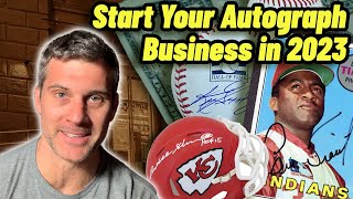 How to Start Your Online AUTOGRAPH BUSINESS in 2023 | PSM