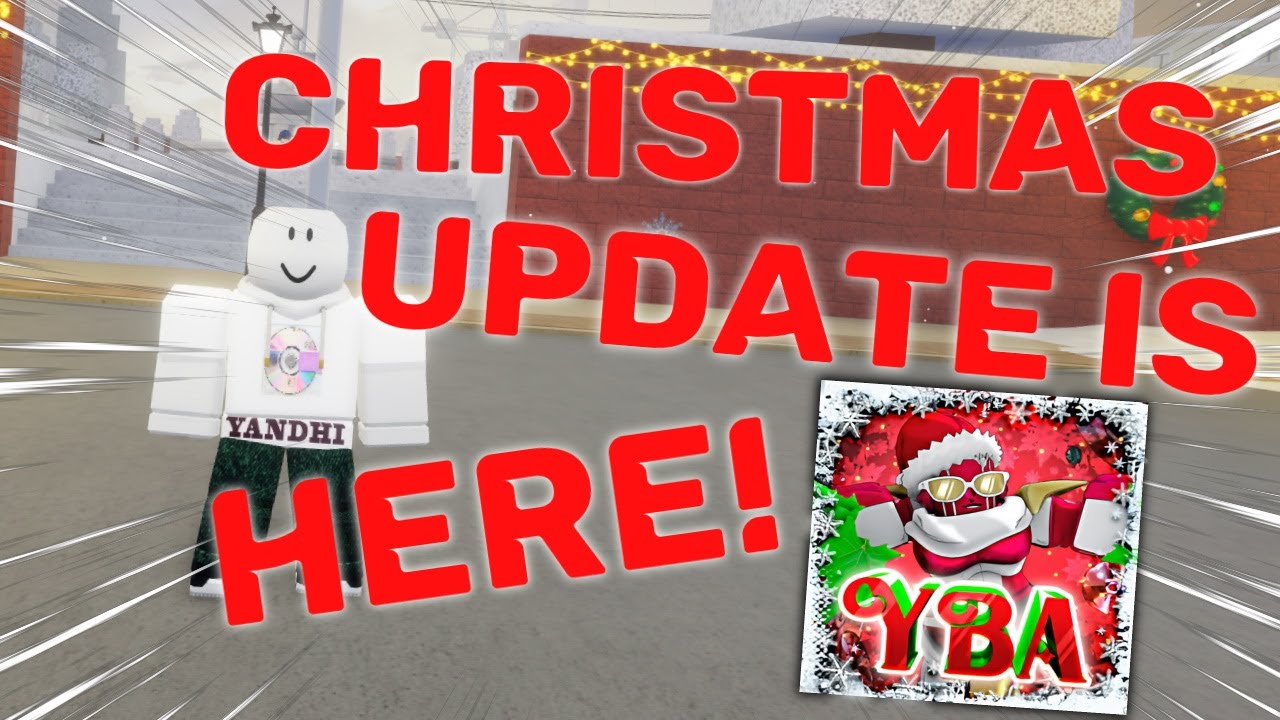 The New Christmas Update In This YBA Modded 