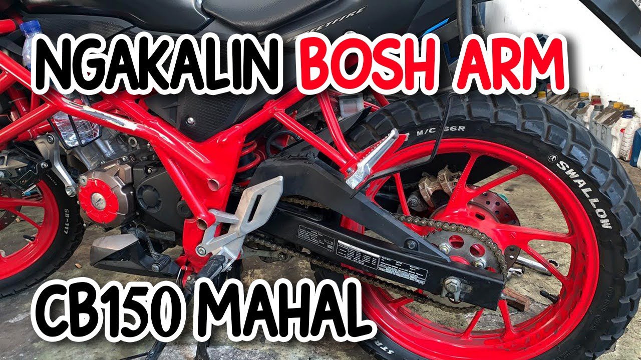 Trik Hemat Ganti Roces Bosh Arm Honda Cb150r Cbr 150 Youtube