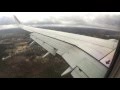 Ryanair Boeing 737-800 Gentle Landing At Göteborg Landvetter Airport, Sweden (spring 2016)