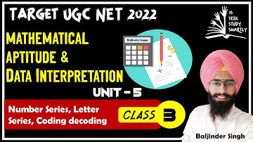 Number Series, Letter Series, Coding decoding || Mathematical Aptitude || PART 3 || Saggu Sir